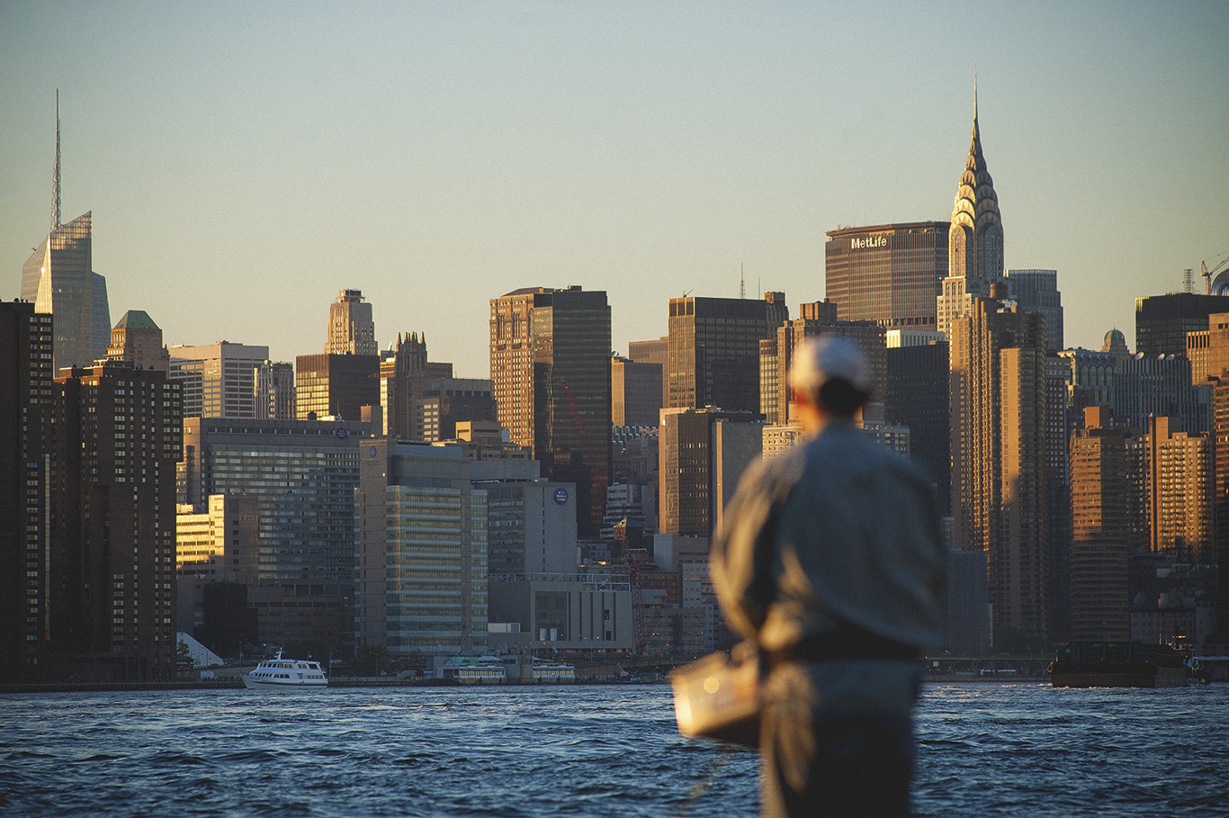 Nick Murray, New York City’s East River. Photo: Rob Yaskovic